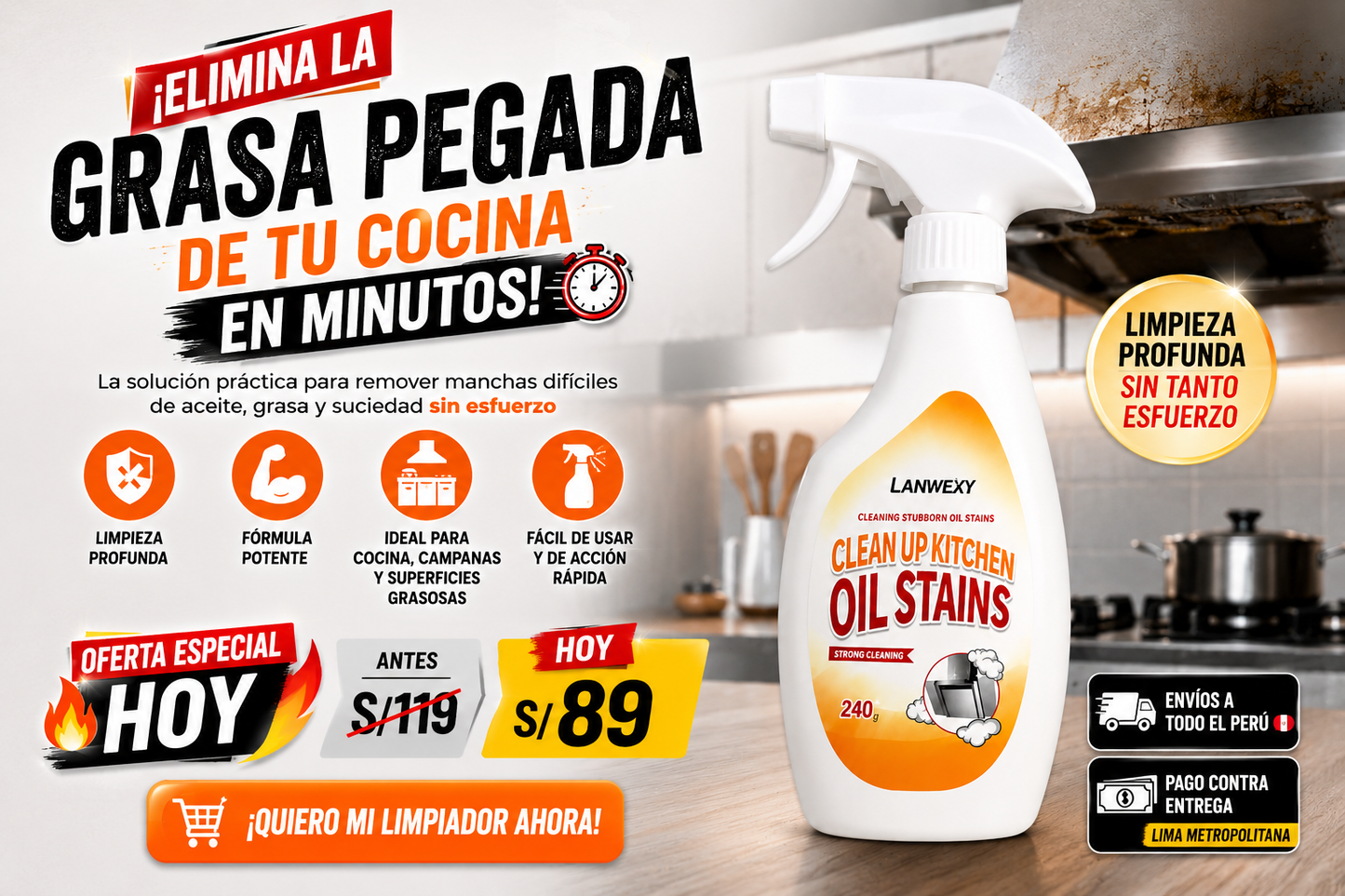 🔥 ¡LA GRASA DESAPARECE EN SEGUNDOS! 🧼✨
