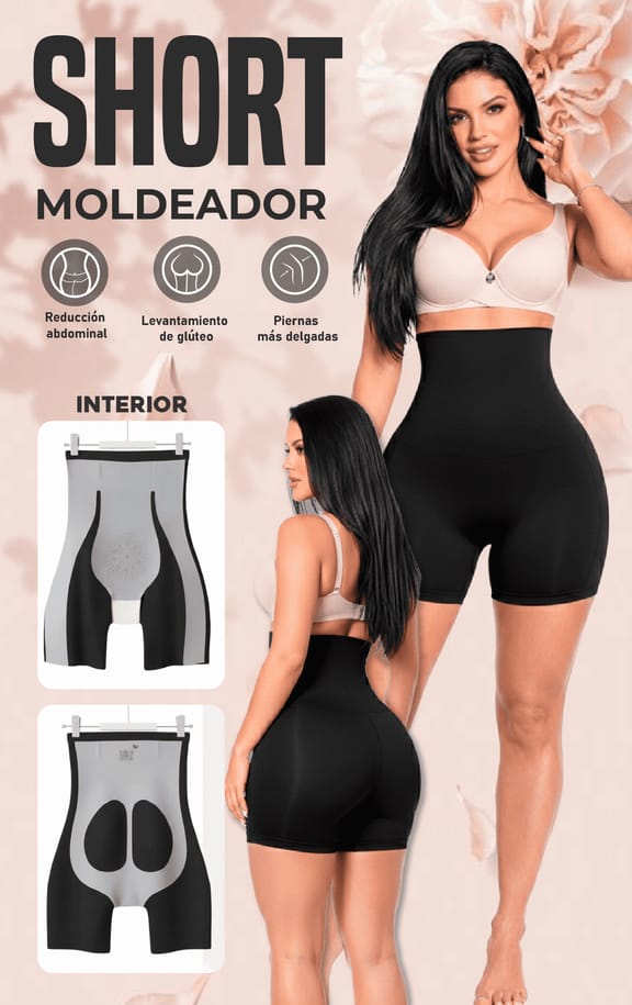 Short control de abdomen y levanta Gluteos