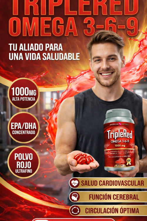 Triplered ™- Refuerza Tu Salud y Energía Diaria