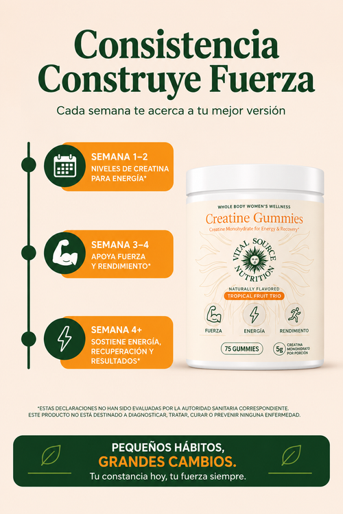 Creatine Gummies™ | El impulso que tu rutina de glúteos estaba esperando