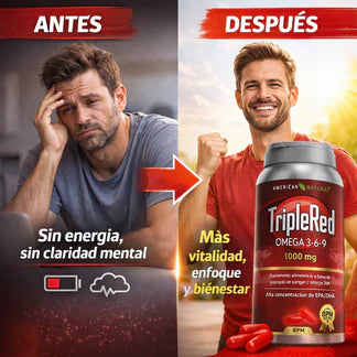 Triplered ™- Refuerza Tu Salud y Energía Diaria
