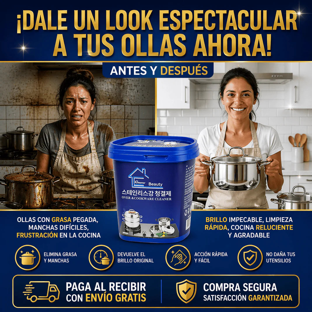 CREMA LIMPIADOR ELIMINADOR DE OXIDO Y GRASA MULTIUSOS
