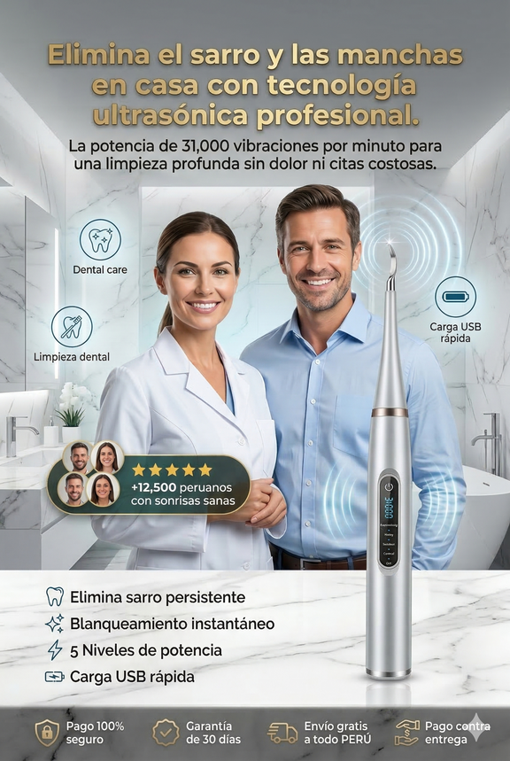 DIENTES MAS BLANCOS Y BUEN  ALIENTO- SCALER