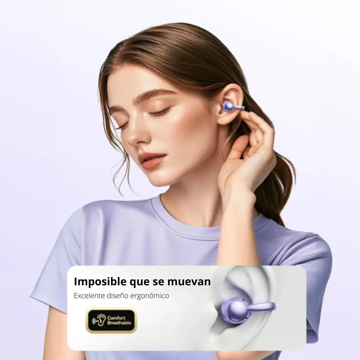 Audifonos Earcuff 💜