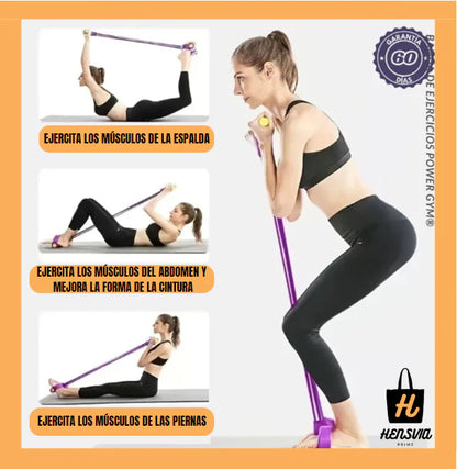 POWER GYM™ BANDA DE EJERCICIOS CON PEDAL - MEJORA TU CUERPO DESDE CASA