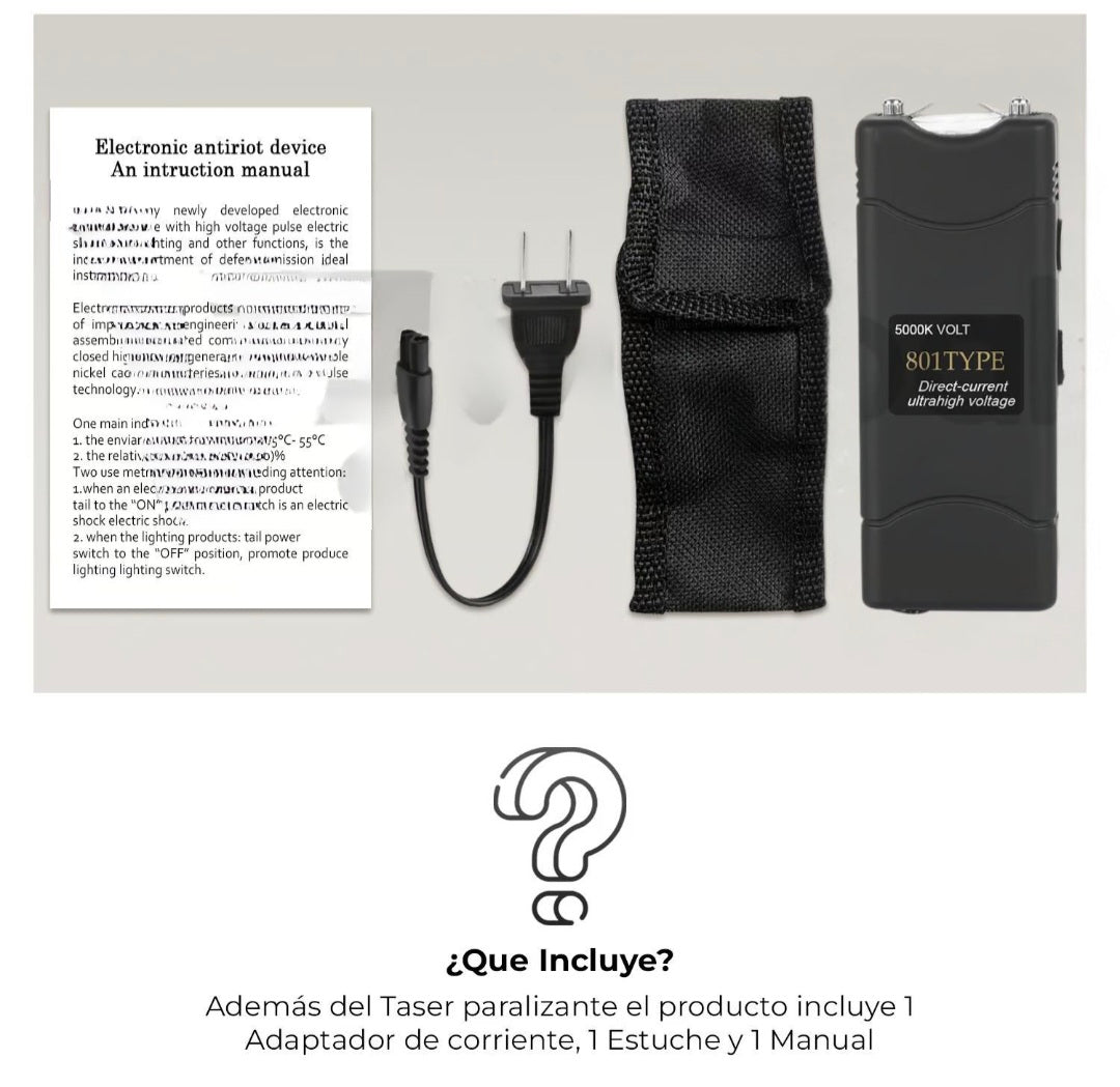 Taiser Electroshock 5000K – Defensa Personal