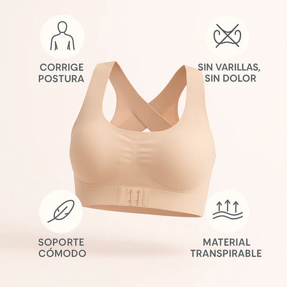Push-Up™ Sujetador Postural + ¡1 PAR PEZONERAS INVISIBLES COMO OBSEQUIO! 🎁