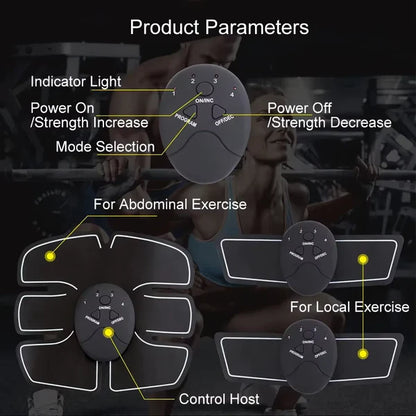 ⚡ Electroestimulador Muscular EMS – Tonifica, Relaja y Define 💪✨